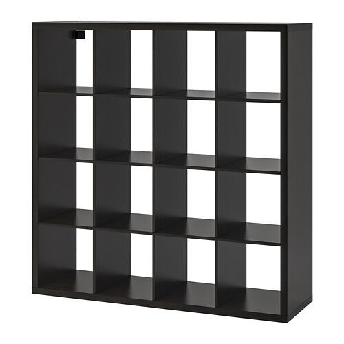 Ikea kallax regal schwarzbraun - regal,