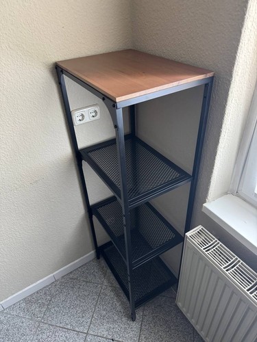 Modernes standregal metall - modernes,